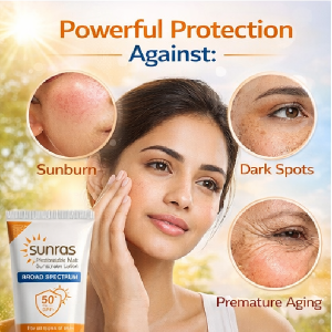 Sunras Matt Sunscreen Lotion SPF 50+