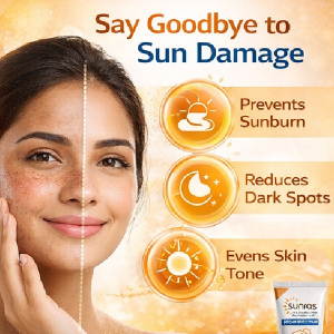 Sunras Matt Sunscreen Lotion SPF 50+