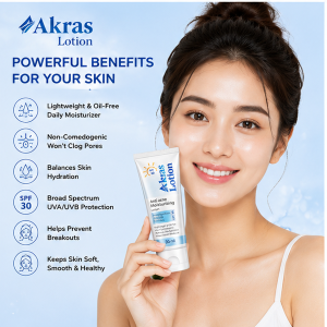 Akras Anti Acne Moisturizing Lotion SPF 30