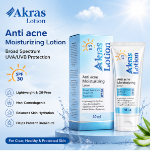 Akras Anti Acne Moisturizing Lotion SPF 30