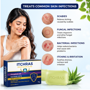 Itchras Permethrin Soap