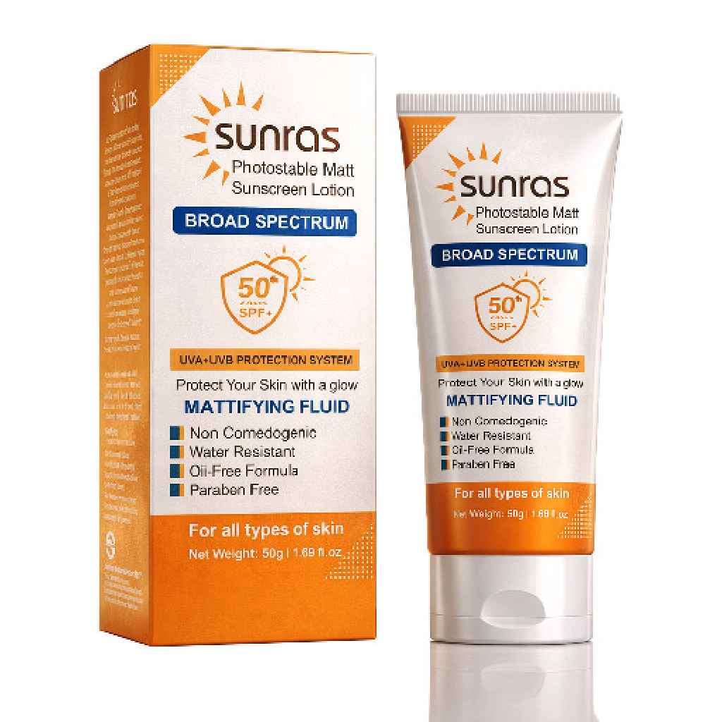 Sunras Matt Sunscreen Lotion SPF 50+
